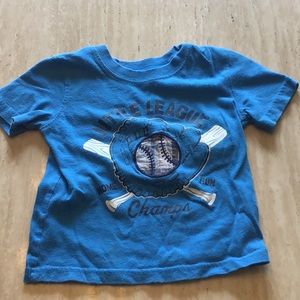 BOGO 50% off boys clothing. Baseball shirt 2T